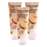 PACK 3 EXFOLIANTE FACIAL EN GEL ARROZ 120ML WOKALI