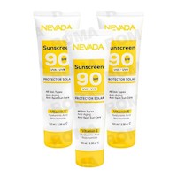 PACK 3 PROTECTOR SOLAR SPF90 ANTI MANCHAS 100ML NEVADA