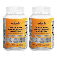 PACK 2 FITOSOMA DE QUERCETINA + PIPERINA 60 CÁPSULAS EDENIS HEALTH