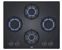 Encimera a Gas Sole Rubí de 60 cm con Vidrio Templado 3120SOLCO078