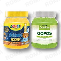 PACK 2 GOMITAS BUENAS NOCHES NIÑOS + GOFOS PARA ADULTOS SOTTCORLABS