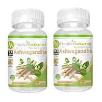 PACK 2 ASHWAGANDHA HEALTHNATURAL 1000MG