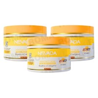 PACK 3 CREMA FACIAL ELASTINA Y COLÁGENO 283G NEVADA