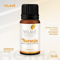 ACEITE ESENCIAL NARANJA 10ML YELAVÉ