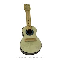 GUITARRA DE MADERA MEDIANA PARA NIÑOS