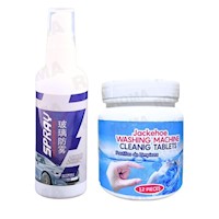 SPRAY ANTI LLUVIA + PASTILLA PARA LAVADORA