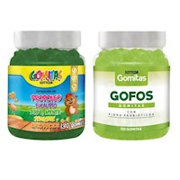 PACK 2 GOMITAS PROPÓLEO NIÑOS + GOMITAS GOFOS SOTTCORLABS