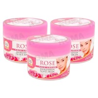 PACK 3 CREMA FACIAL DE ROSAS 140G NEVADA
