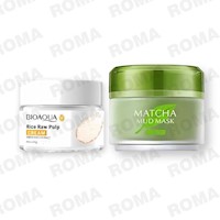 PACK CREMA ACLARANTE Y MASCARILLA DE BARRO FACIAL MATCHA BIOAQUA