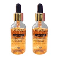 PACK 2 PURE GOLD HYALURONIC ESSENCE 60ML BIOAQUA