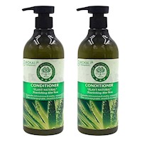 PACK 2 ACONDICIONADOR ALOE VERA 550ML WOKALI
