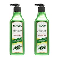 PACK 2 SHAMPOO ROMERO CRECEPELO  520ML NEVADA