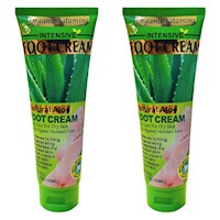 PACK 2 CREMA PARA PIES ALOE VERA 120ML WOKALI