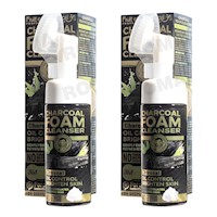 PACK 2 LIMPIADOR EN ESPUMA CARBÓN 150ML WOKALI