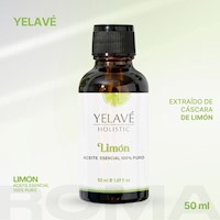 ACEITE ESENCIAL LIMÓN 50ML YELAVÉ