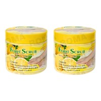PACK 2 EXFOLIANTE PARA PIES LIMÓN 500G WOKALI