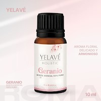 ACEITE ESENCIAL GERANIO 10ML YELAVÉ