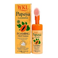 LIMPIADOR FACIAL ESPUMOSO PAPAYA 150ML WOKALI