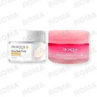 PACK CREMA ACLARANTE Y MASCARILLA HIDRATANTE PARA LABIOS BIOAQUA