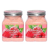 PACK 2 CREMA EXFOLIANTE FRAMBUESA FLOWER SECRECT 1000ML