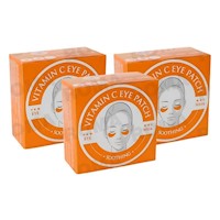 PACK 3 MASCARILLA PARA OJOS VITAMINA C 60UND WOKALI