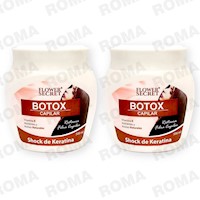 PACK 2 BOTOX CAPILAR SHOCK DE KERATINA FLOWER SECRET 1000ML