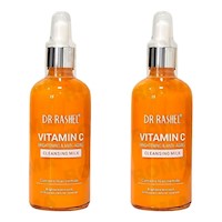 PACK 2 LECHE LIMPIADORA VITAMINA C 100ML DR RASHEL