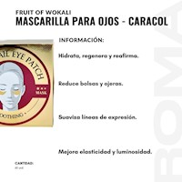 PACK 3 MASCARILLA PARA OJOS GOLD COLÁGENO 60UND WOKALI