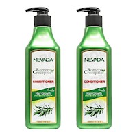 PACK 2 ACONDICIONADOR ROMERO CRECEPELO 520ML NEVADA