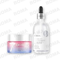 PACK CREMA HIDRATANTE VEGANA BIOAQUA Y SERUM NIACINAMIDE LAIKOU
