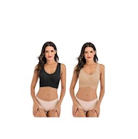 Dospz  Brassier Comfy Bra / Brassier Push Up con Tirantes