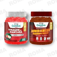 PACK GOMITAS DE VINAGRE DE MANZANA Y GOMITAS MACA NEGRA SOTTCOR LABS