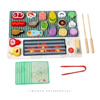 JUEGO DE COCINA BARBACOA PARA NIÑOS