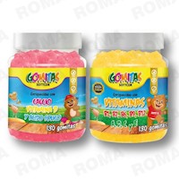 PACK 2 GOMITAS CALCIO NIÑOS + VITAMINAS PARA NIÑOS SOTTCORLABS