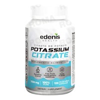 CITRATO DE POTASIO 120 CÁPSULAS EDENIS HEALTH