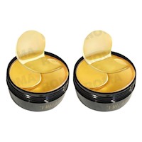 PACK 2 MASCARILLA PARA OJOS 24K GOLD COLÁGENO 60 PZS DR RASHEL