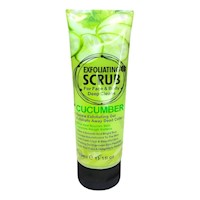 EXFOLIANTE FACIAL Y CORPORAL PEPINO 320ML WOKALI