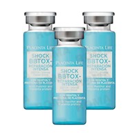 PACK 3 SHOCK BBTOX REPARACION INTENSA 15ML PLACENTA LIFE