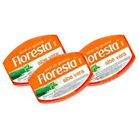PACK 3 PACK 2 JABÓN CON GLICERINA ALOE VERA 100G FLORESTA