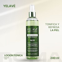 LOCIÓN TÓNICA DE ALOE 240ML YELAVÉ