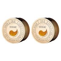 PACK 2 MASCARILLA PARA OJOS 24K GOLD 60 PZS DR RASHEL