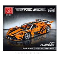 CARRO LEGO ARMABLE CON CONTROL REMOTO