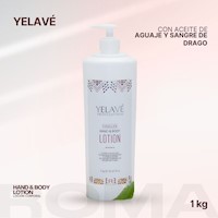 HAND & BODY LOTION 1KG YELAVÉ