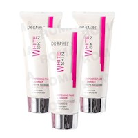 PACK 3 LIMPIADOR FACIAL WHITE SKIN 80G DR RASHEL