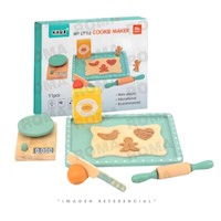 JUEGO GALLETERA DE MADERA