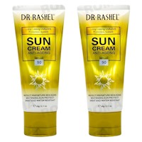 PACK 2 BLOQUEADOR SOLAR ANTIEDAD 90SPF 60G DR RASHEL