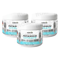 PACK 3 CITRATO DE POTASIO 200G EN POLVO EDENIS HEALTH