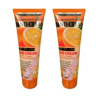PACK 2 CREMA DE MANOS VITAMINA C Y E 120ML WOKALI