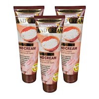 PACK 3 CREMA DE MANOS ARROZ 120ML WOKALI