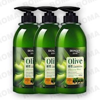 PACK 3 SHAMPOO DE OLIVO BIOAQUA 1200ML
